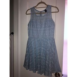 Lace Fit and Flare Dress